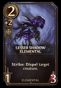 Lesser Shadow Elemental - Neutral Unit