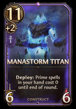 Manastorm Titan - Academy Unit