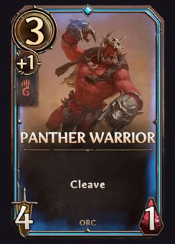 Panther Warrior - Stronghold Unit