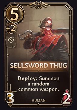 Sellsword Thug - Neutral Unit