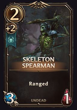 Skeleton Spearman - Necropolis Unit
