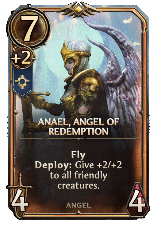 Anael, Angel of Redemption, Haven Unit card in Might & Magic Fates