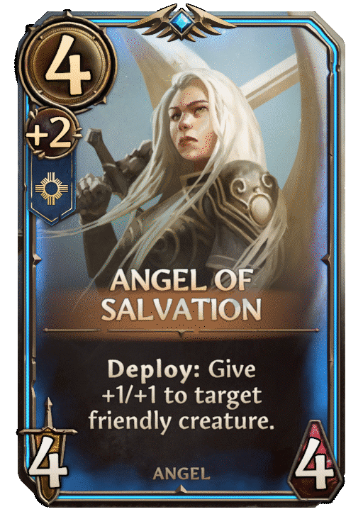 Angel of Salvation, Haven Unit card in Might & Magic Fates