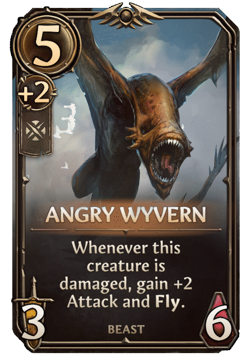 Angry Wyvern, Neutral Unit card in Might & Magic Fates