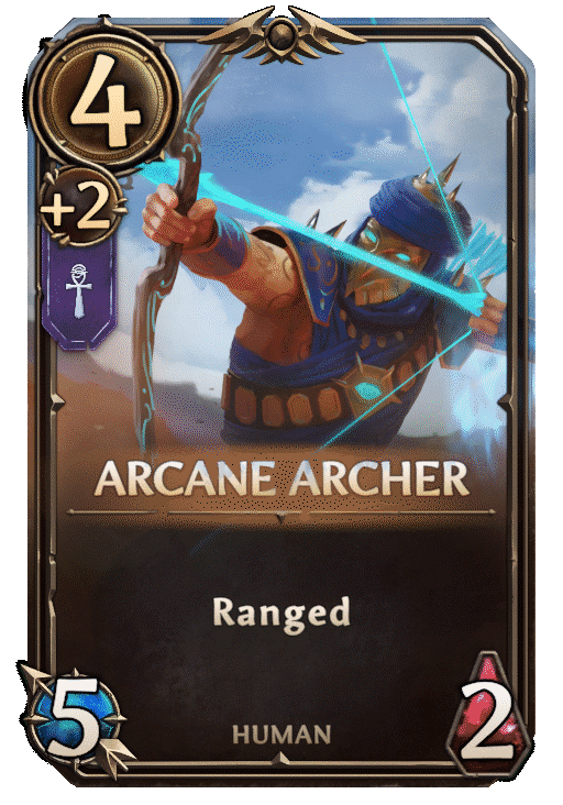 Arcane Archer, Academy Unit card in Might & Magic Fates