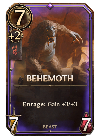 Behemoth, Stronghold Unit card in Might & Magic Fates