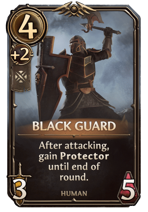 Black Guard, Neutral Unit card in Might & Magic Fates