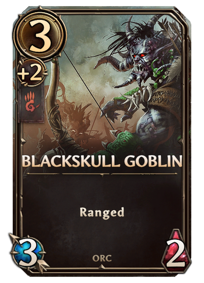 Black Skull Goblin, Stronghold Unit card in Might & Magic Fates