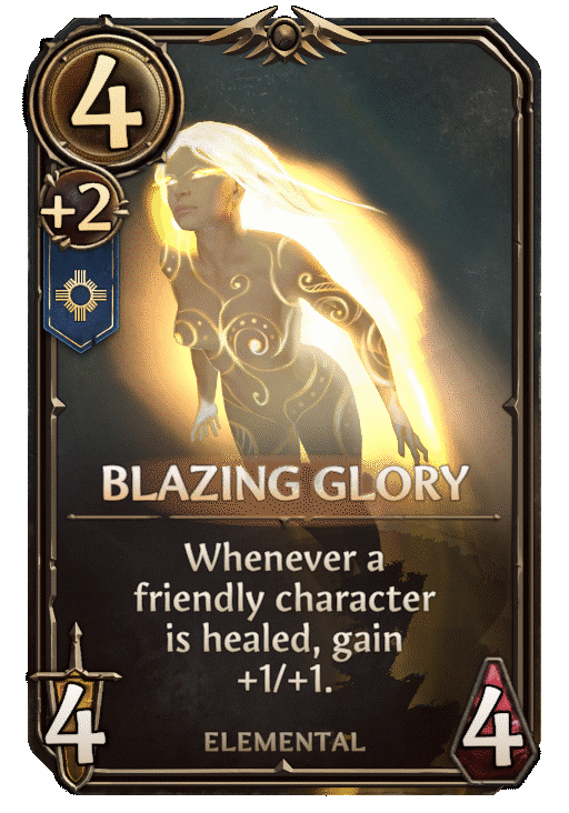 Blazing Glory, Haven Unit card in Might & Magic Fates