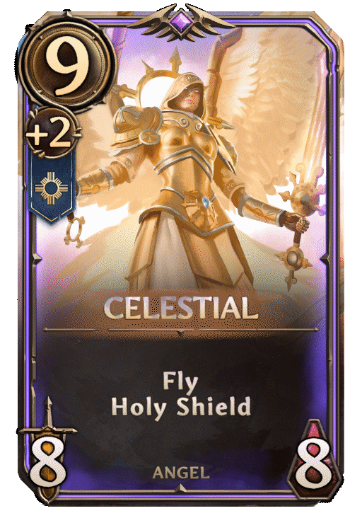 Celestial, Haven Unit card in Might & Magic Fates