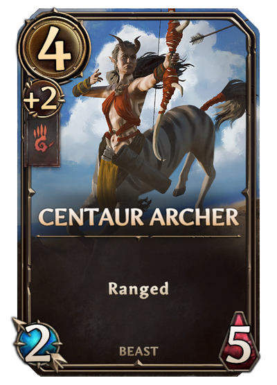 Centaur Archer, Stronghold Unit card in Might & Magic Fates