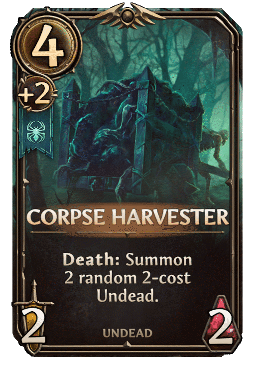 Corpse Cart, Necropolis Unit card in Might & Magic Fates