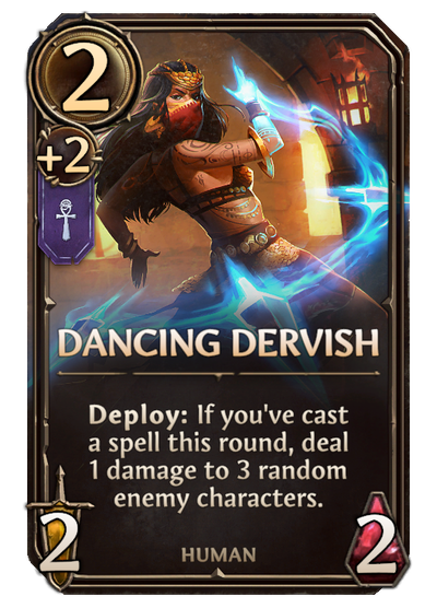 Dancing Dervish, Academy Unit card in Might & Magic Fates