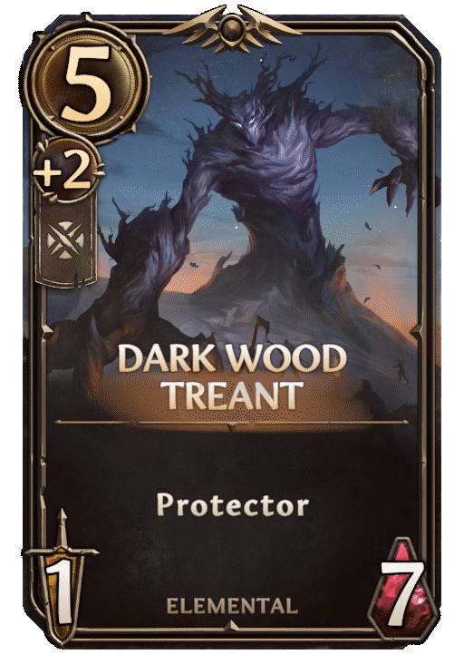 Dark Wood Treant, Neutral Unit card in Might & Magic Fates
