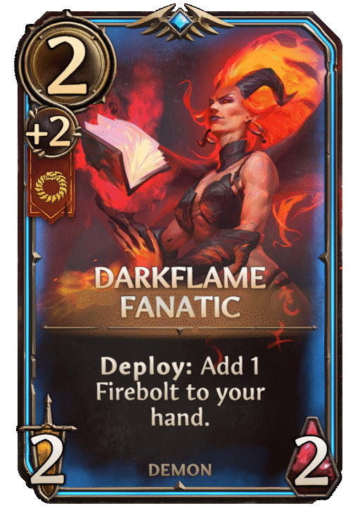 Darkflame Fanatic, Inferno Unit card in Might & Magic Fates