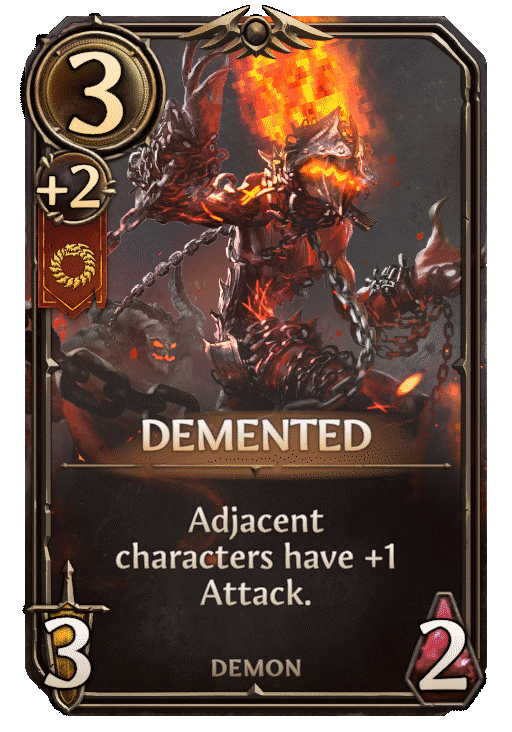 Demented, Inferno Unit card in Might & Magic Fates