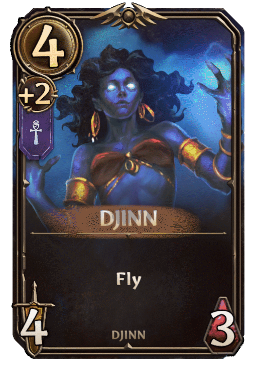 Djinn, Academy Unit card in Might & Magic Fates