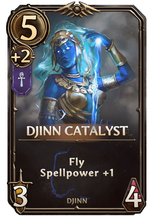 Djinn Catalyst, Academy Unit card in Might & Magic Fates