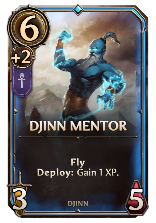 Djinn Mentor, Academy Unit card in Might & Magic Fates