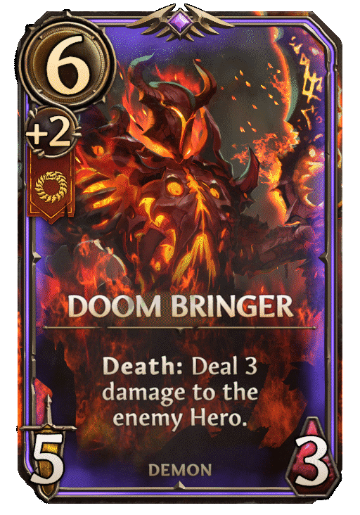 Doom Bringer, Inferno Unit card in Might & Magic Fates