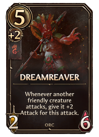 Dreamreaver, Stronghold Unit card in Might & Magic Fates