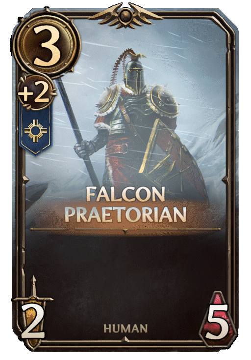 Falcon Praetorian, Haven Unit card in Might & Magic Fates