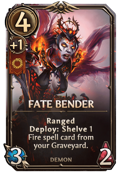 Fate Bender, Inferno Unit card in Might & Magic Fates