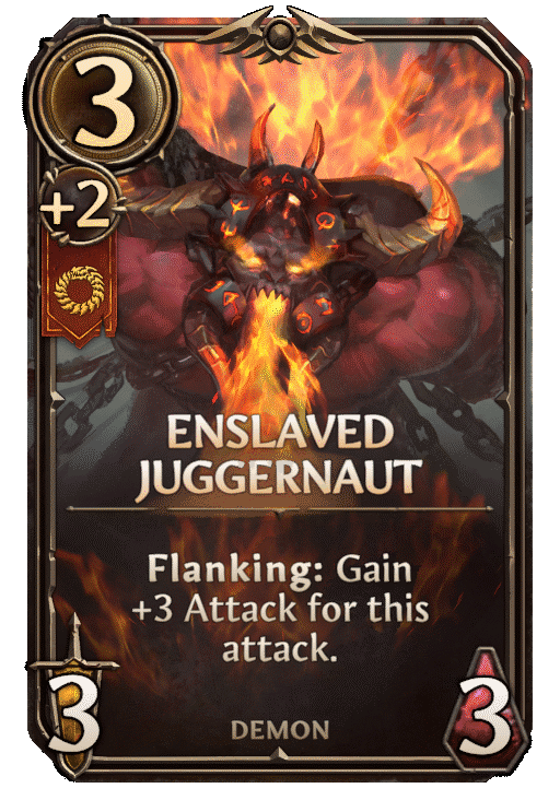 Horned Demon, Inferno Unit card in Might & Magic Fates