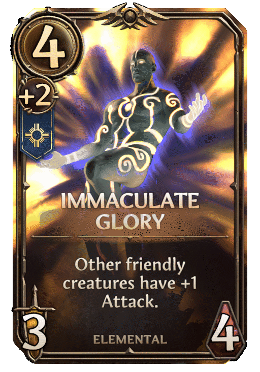 Immaculate Glory, Haven Unit card in Might & Magic Fates