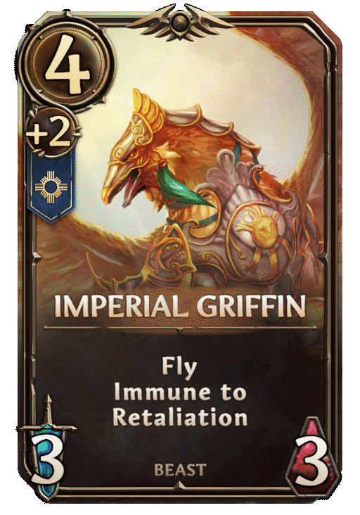 Imperial Griffin, Haven Unit card in Might & Magic Fates