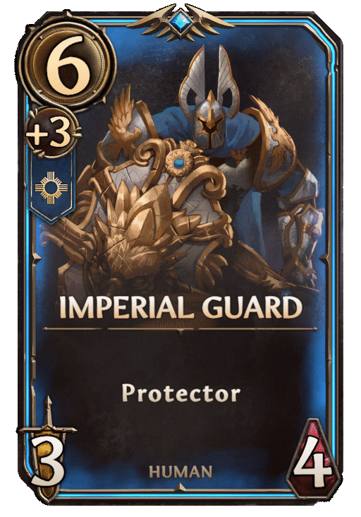 Imperial Guard, Haven Unit card in Might & Magic Fates