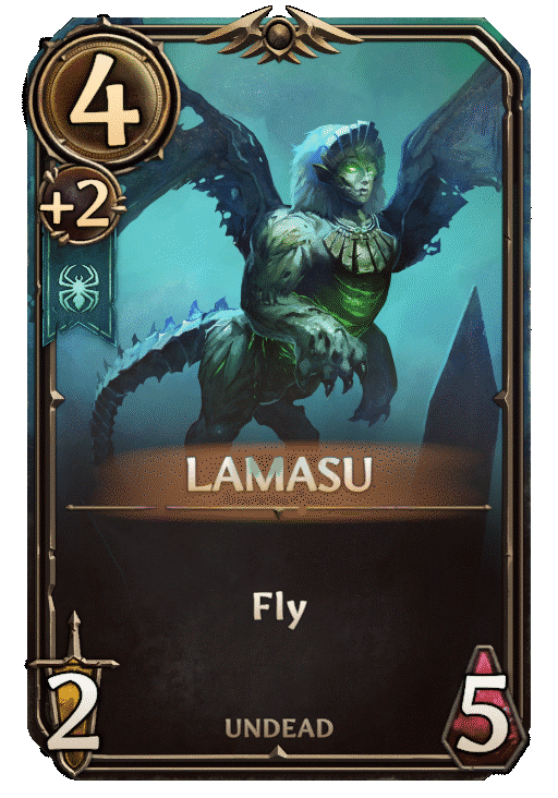 Lamasu, Necropolis Unit card in Might & Magic Fates