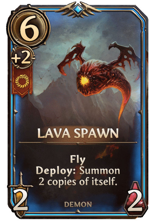 Lava Spawn, Inferno Unit card in Might & Magic Fates