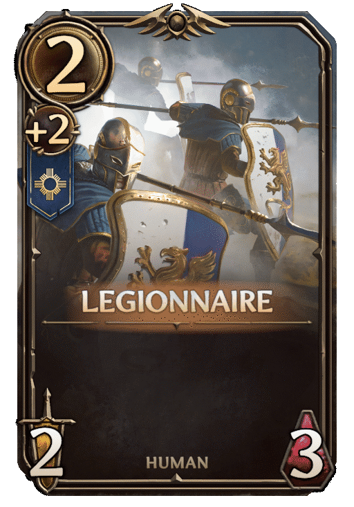 Legionnaire, Haven Unit card in Might & Magic Fates