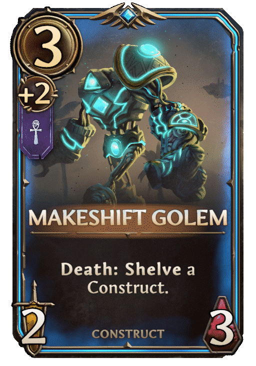 Makeshift Golem, Academy Unit card in Might & Magic Fates