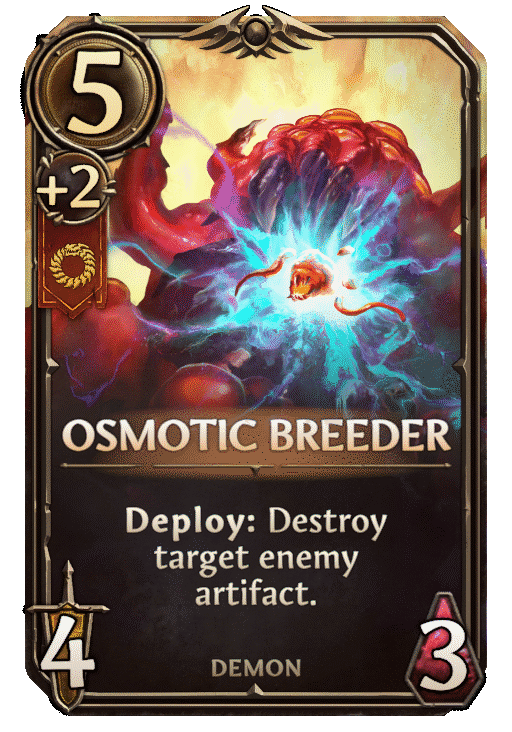 Osmotic Breeder, Inferno Unit card in Might & Magic Fates