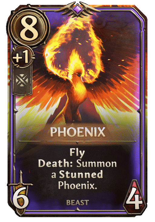 Phoenix, Neutral Unit card in Might & Magic Fates