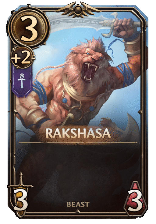 Rakshasa, Academy Unit card in Might & Magic Fates
