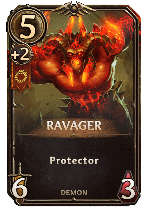 Ravager, Inferno Unit card in Might & Magic Fates