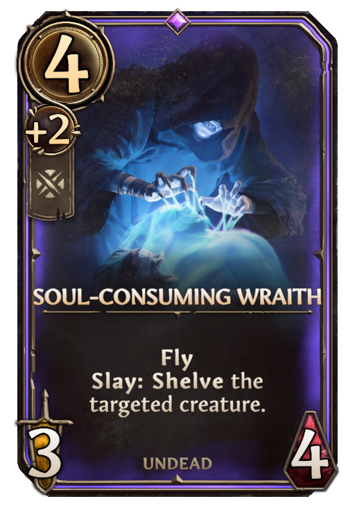 Soul-Consuming Wraith, Neutral Unit card in Might & Magic Fates