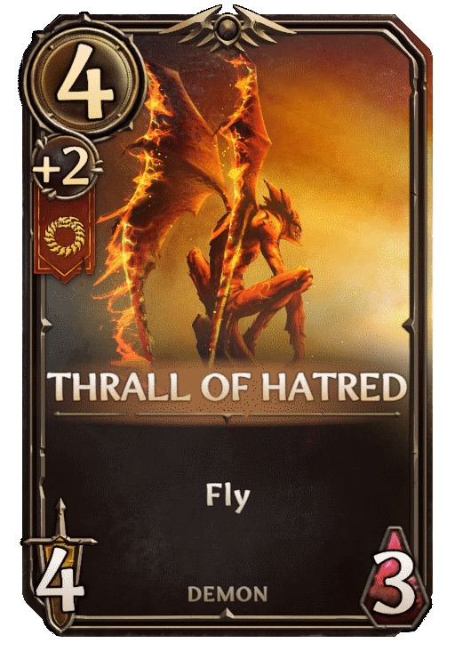 Thrall of Hatred, Inferno Unit card in Might & Magic Fates