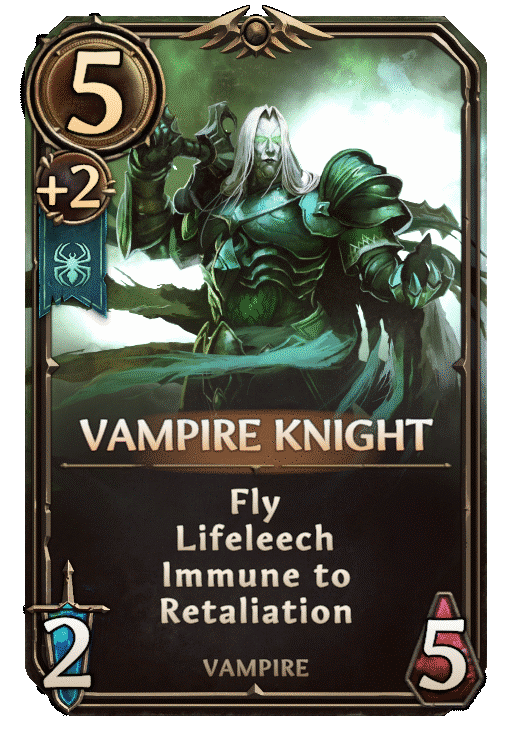 Vampire Knight, Necropolis Unit card in Might & Magic Fates