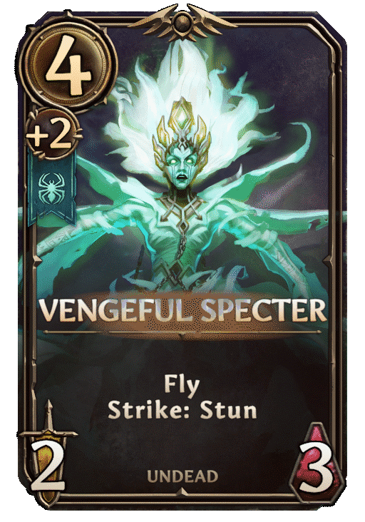 Vengeful Specter, Necropolis Unit card in Might & Magic Fates