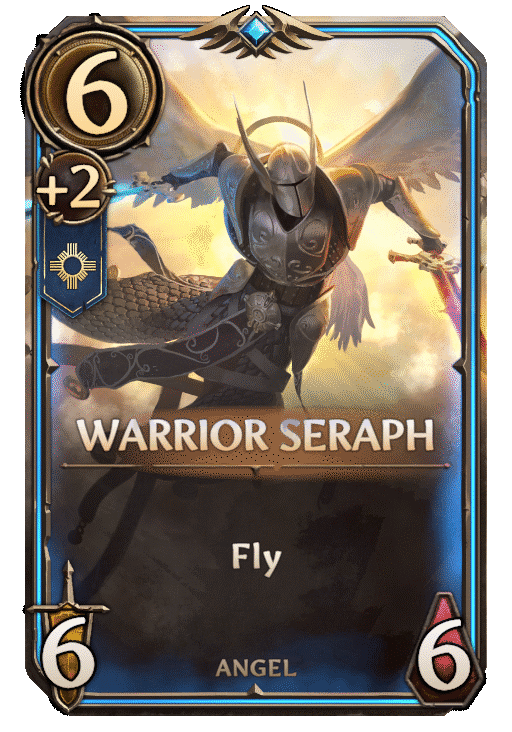 Warrior Seraph, Haven Unit card in Might & Magic Fates