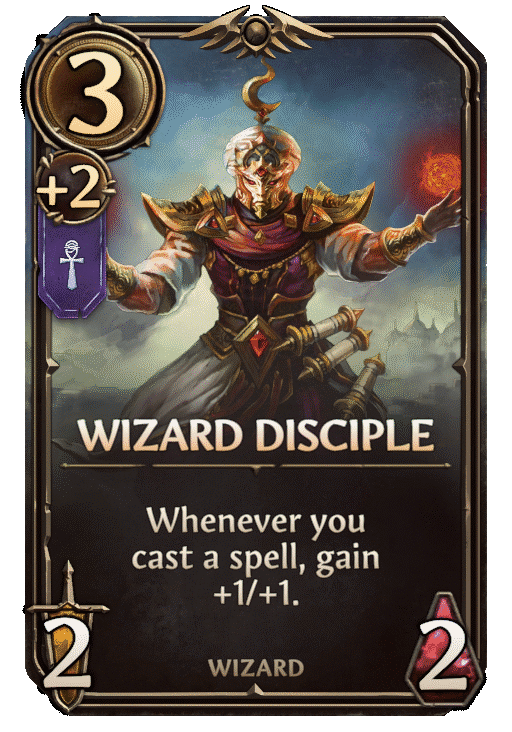 Wizard Disciple, Academy Unit card in Might & Magic Fates