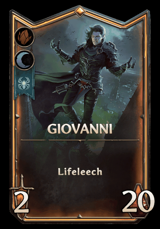 Giovanni, Necropolis hero