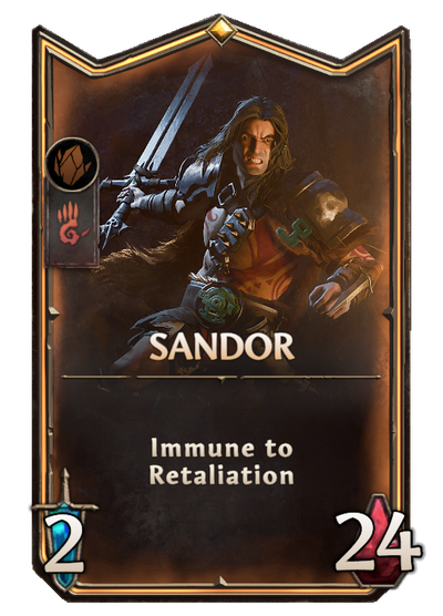 Sandor, Stronghold hero
